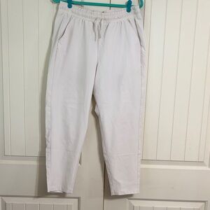 All in motion cream color Drawstring Jogger Pants size L
